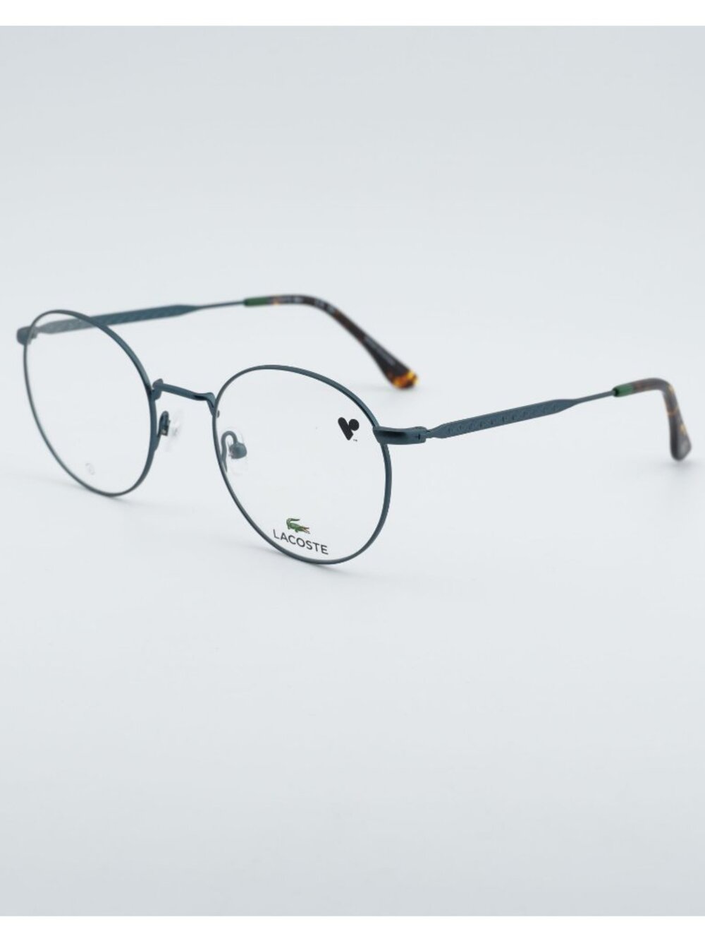 Lacoste L2308 410 Eyeglasses Blue 51mm Round Frame
